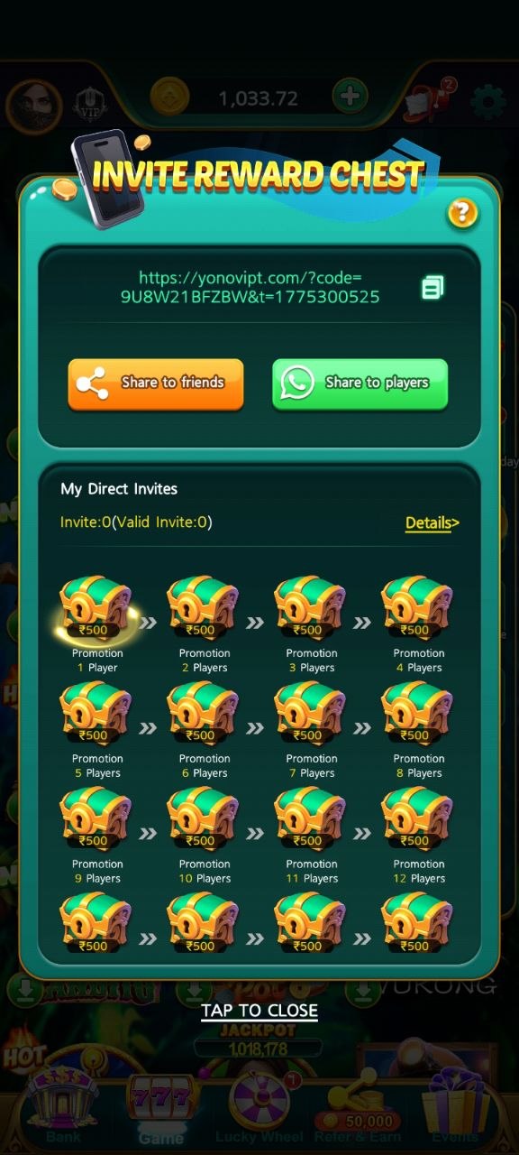 Popular Picks inside Yono Vip